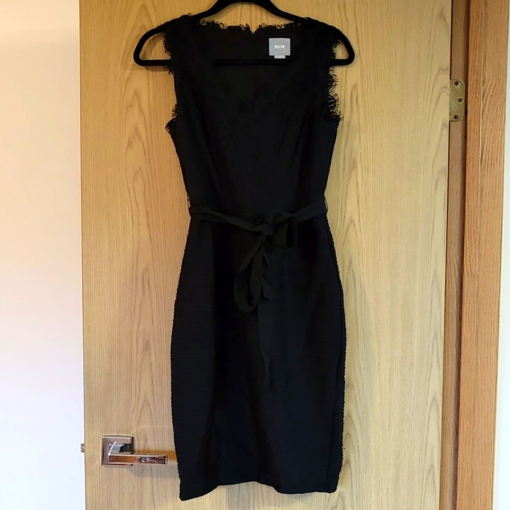 Maeve from Anthropologie Black lace dress sz6